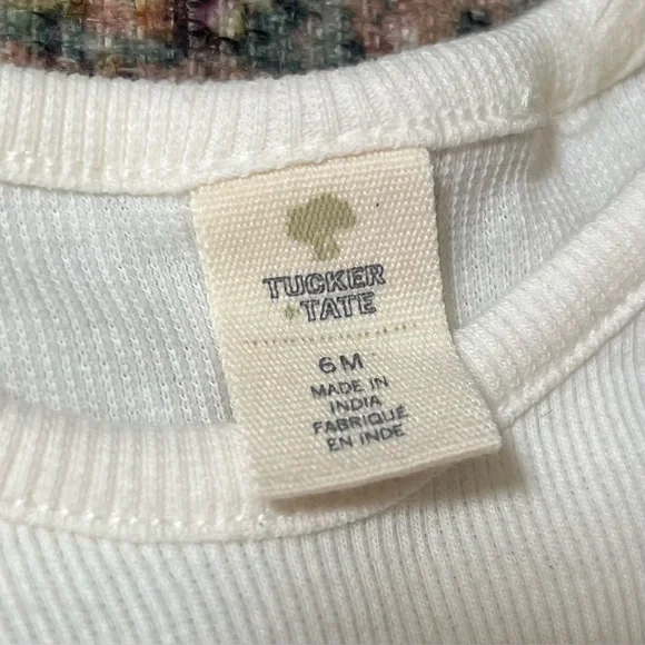 TUCKER + TATE Pink Gold Sparkle Glitter Tulle Ballet Dress Ballerina 6M NWT - Picture 4 of 8